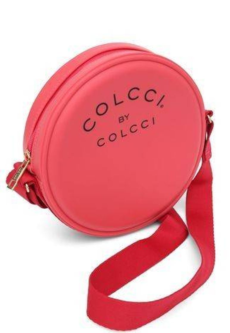 Fashion Bolsa Colcci Lettering Rosa 