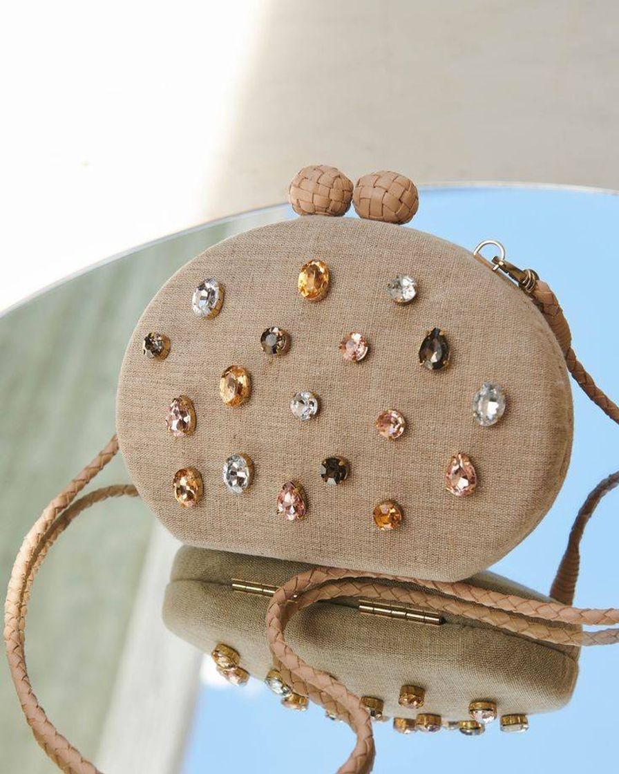 Social Bolsa com aplicação de pedras