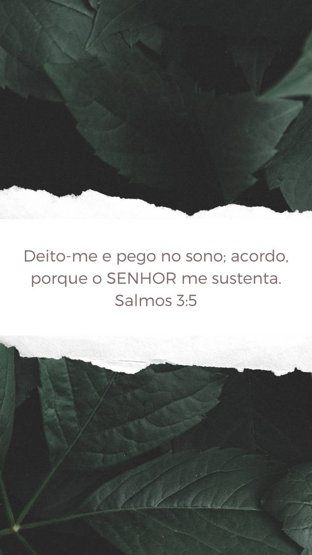 Moda Salmo 3:5