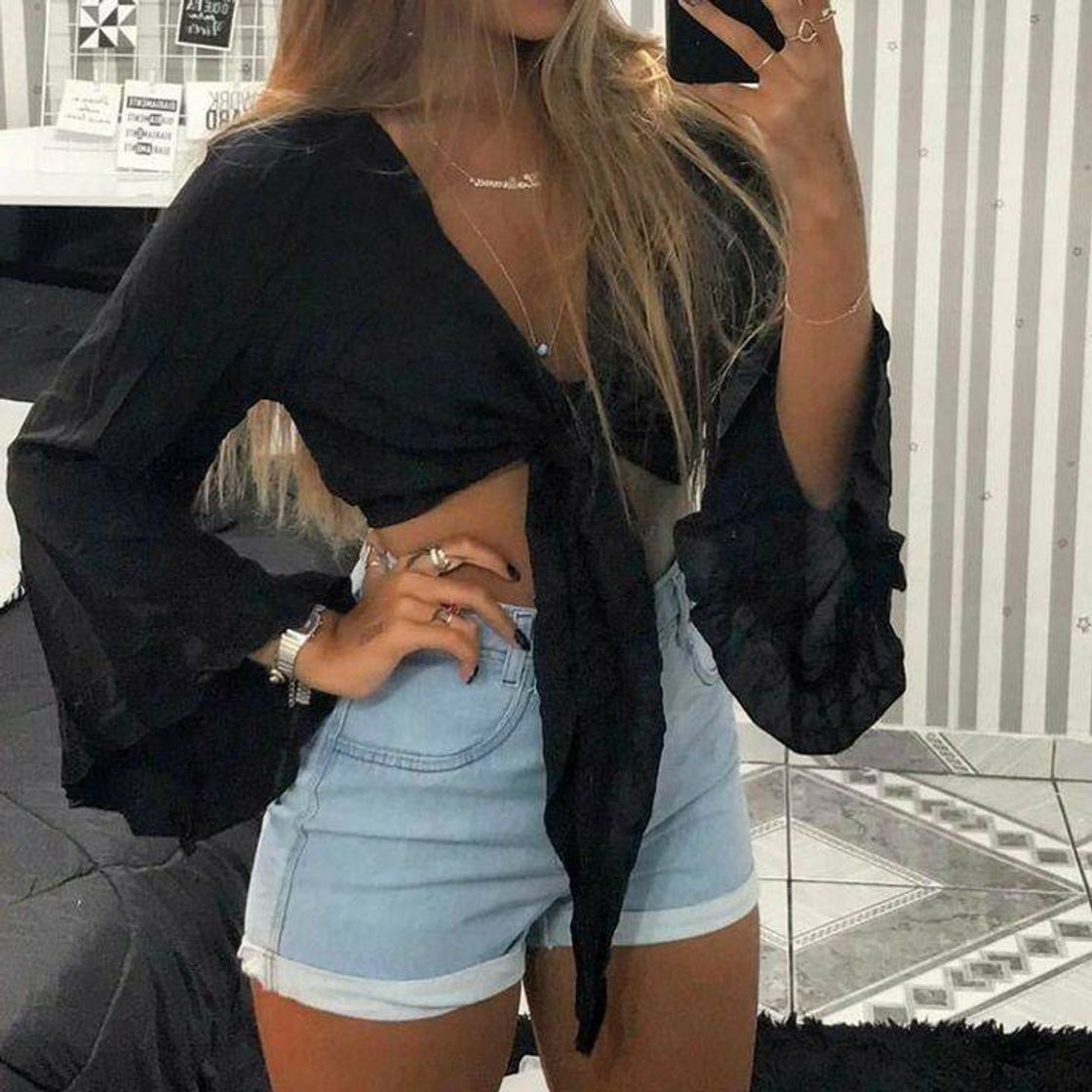 Moda Cropped look 😍