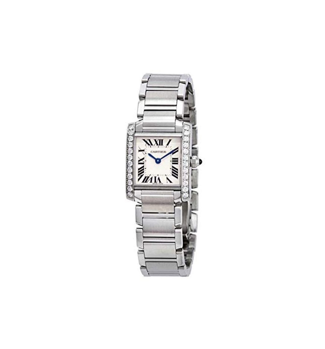 Social Cartier Tank Francaise 2384 - Reloj de cuarzo suizo para mujer