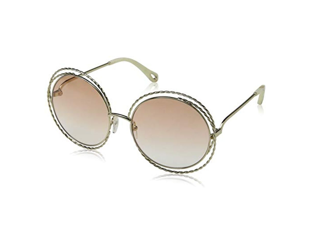 Social Chloé Ce114st Gafas de sol, Gold