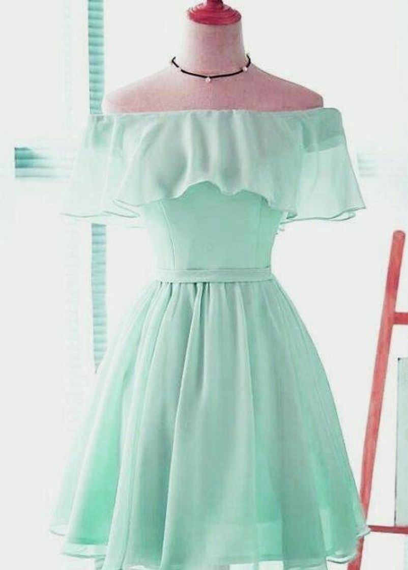 Fashion Vestido verde 