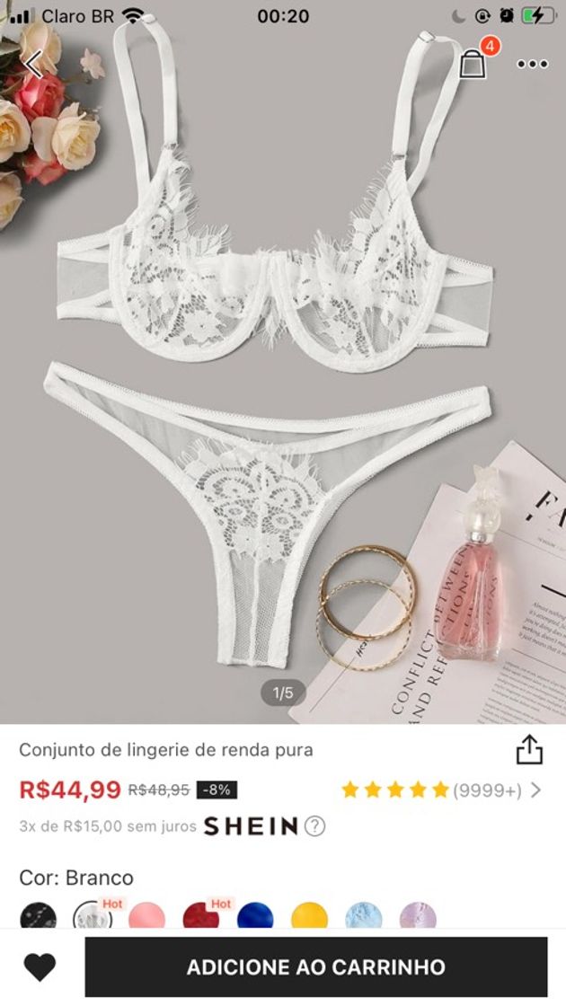 Moda lingerie shein