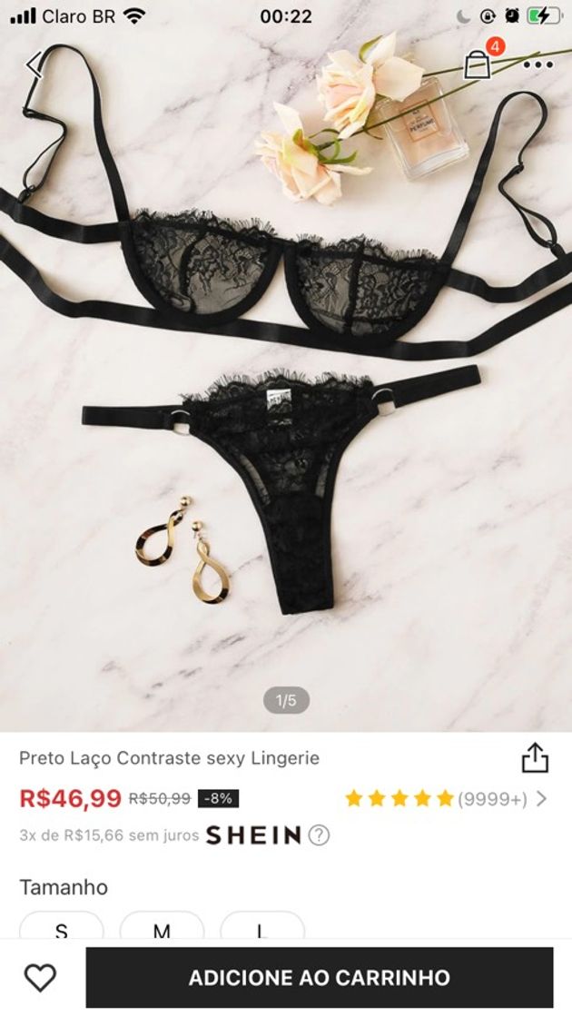 Moda lingerie shein