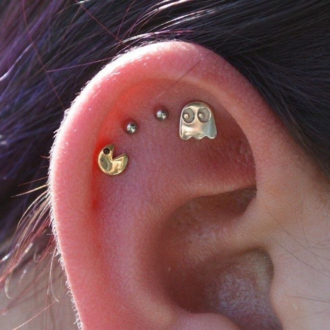 Social Pac man-Piercing 