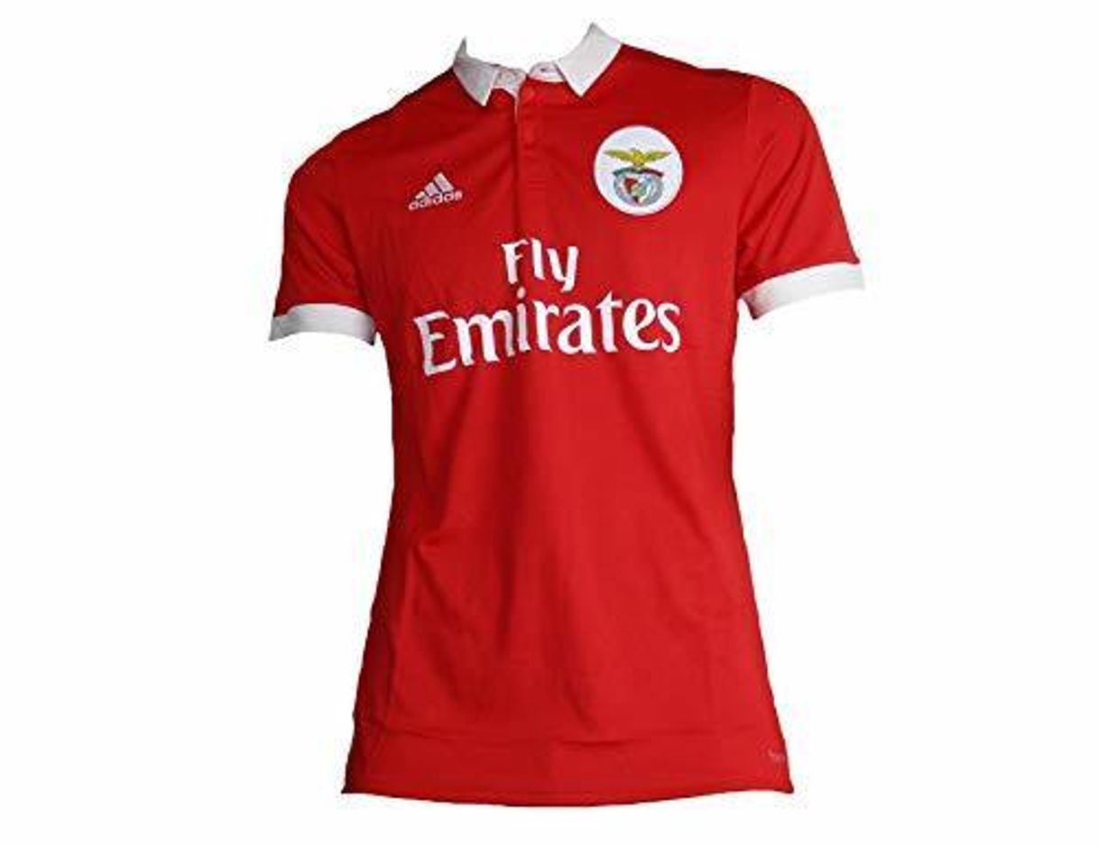 Fitness adidas SLB H JSY Camiseta 1ª Equipación Benfica 2017-2018, Hombre, Rojo