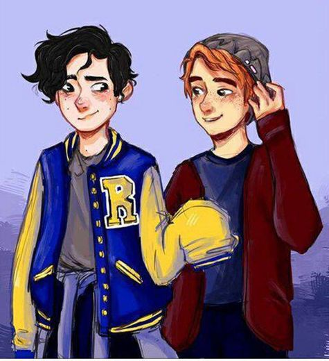 Desenho inspirado em RIVERDALE