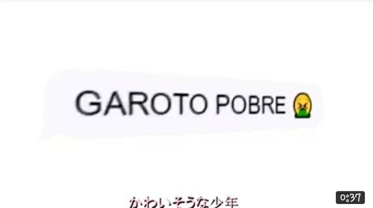 Moda Abertura da série do T3ddy: Garoto pobre