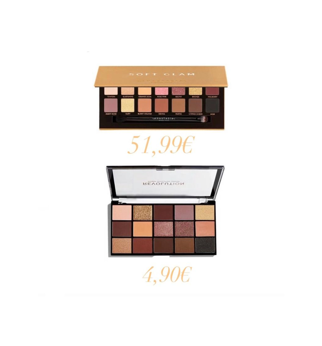 Product Dupe soft glam 