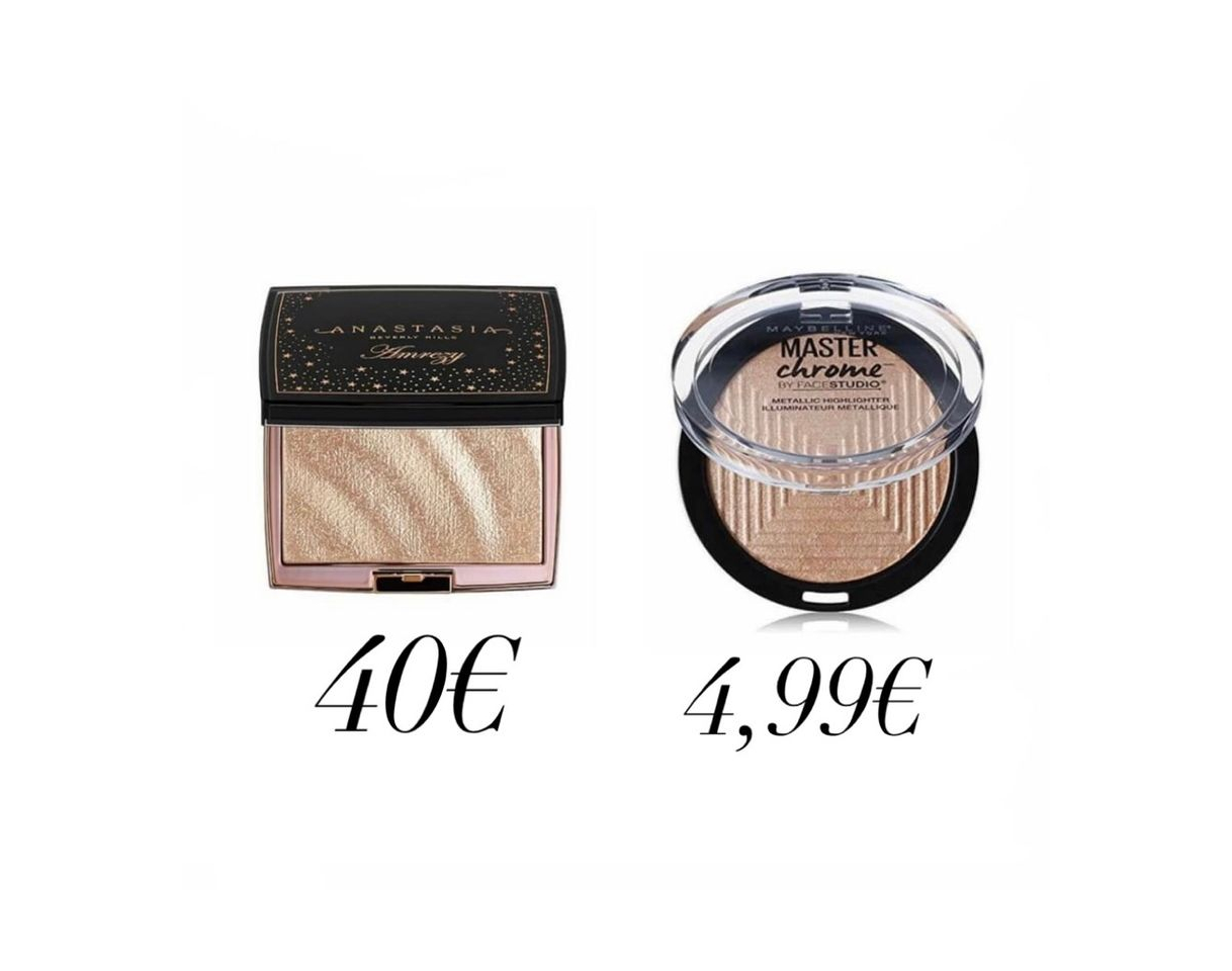 Productos Anastasia iluminador dupe 