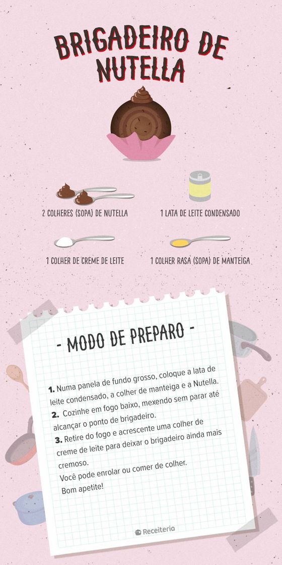 Fashion Brigadeiro de Nutella