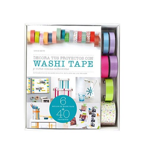 Kit Decora tus proyectos con washi tape: y otras cintas adhesivas