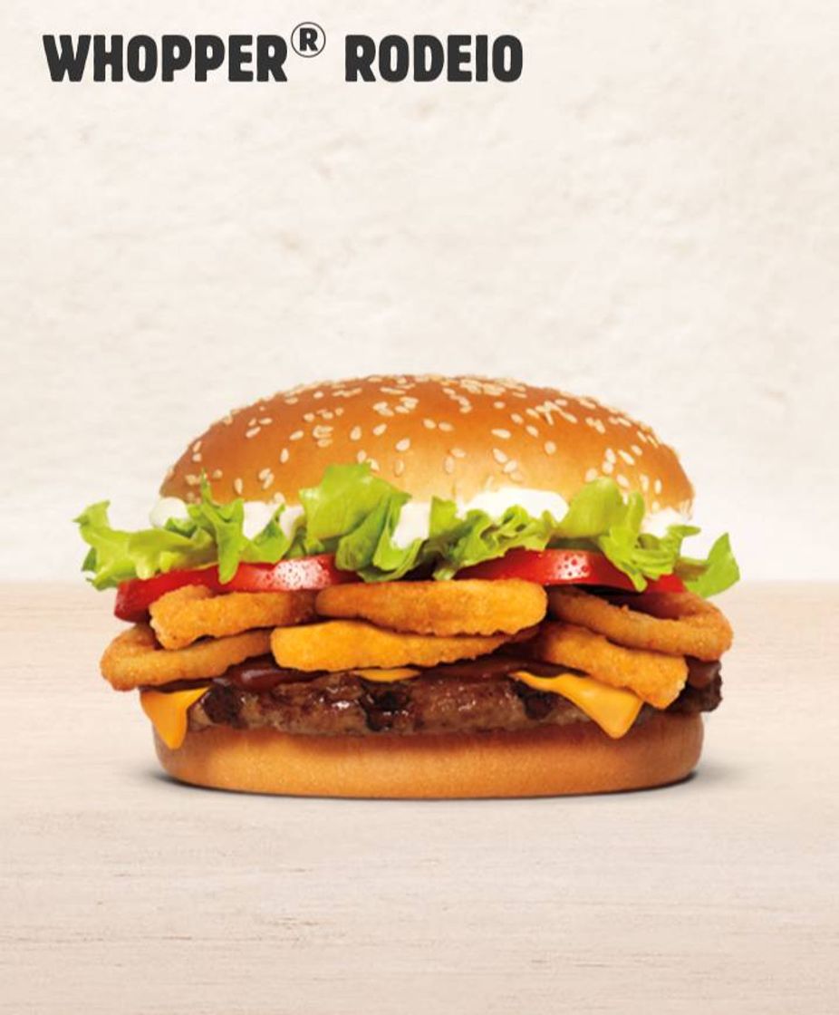 Moda Whopper - Burger King