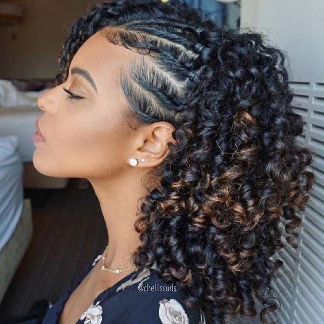 Social Penteado romântico 