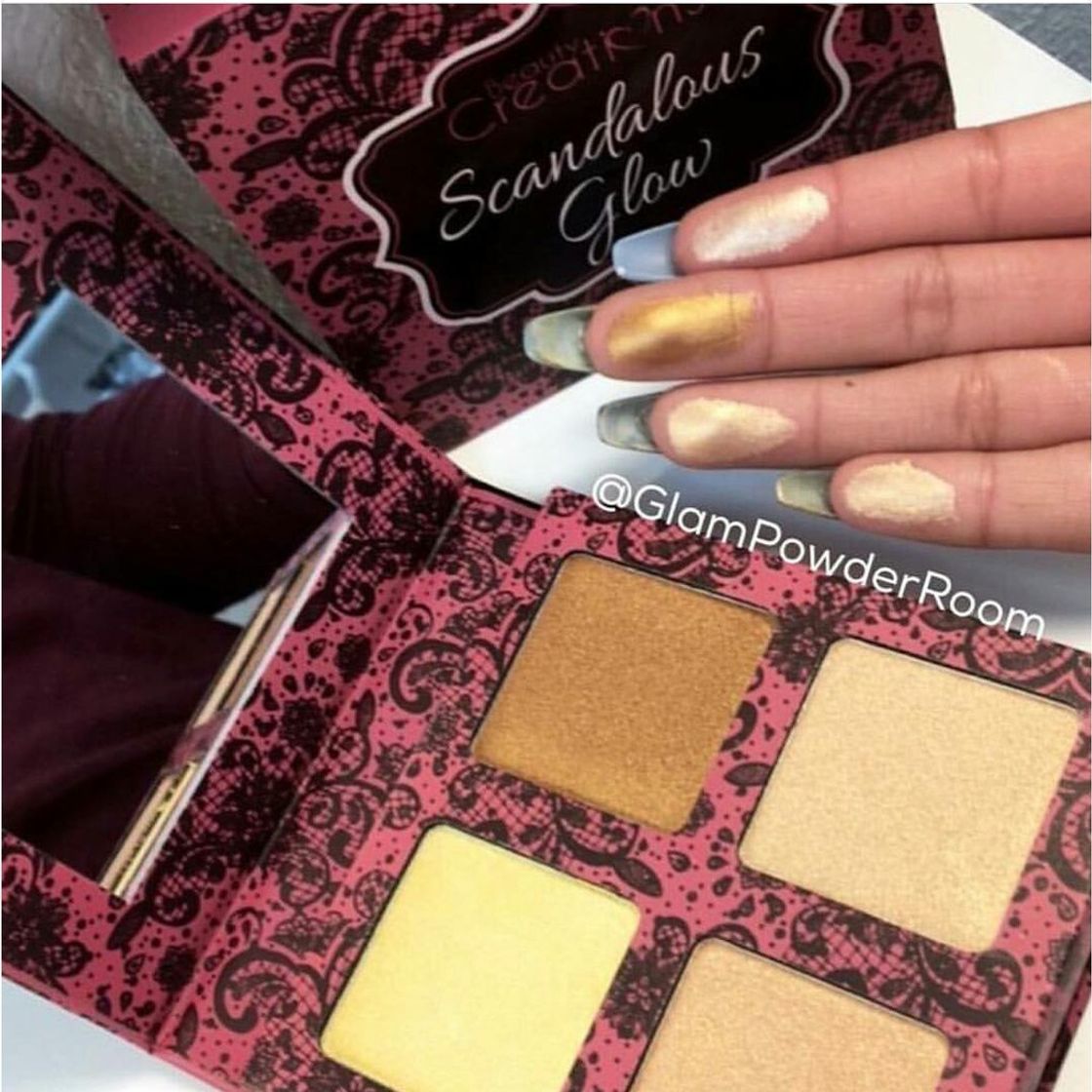 Producto BEAUTY CREATIONS Scandalous Glow Highlight Palette