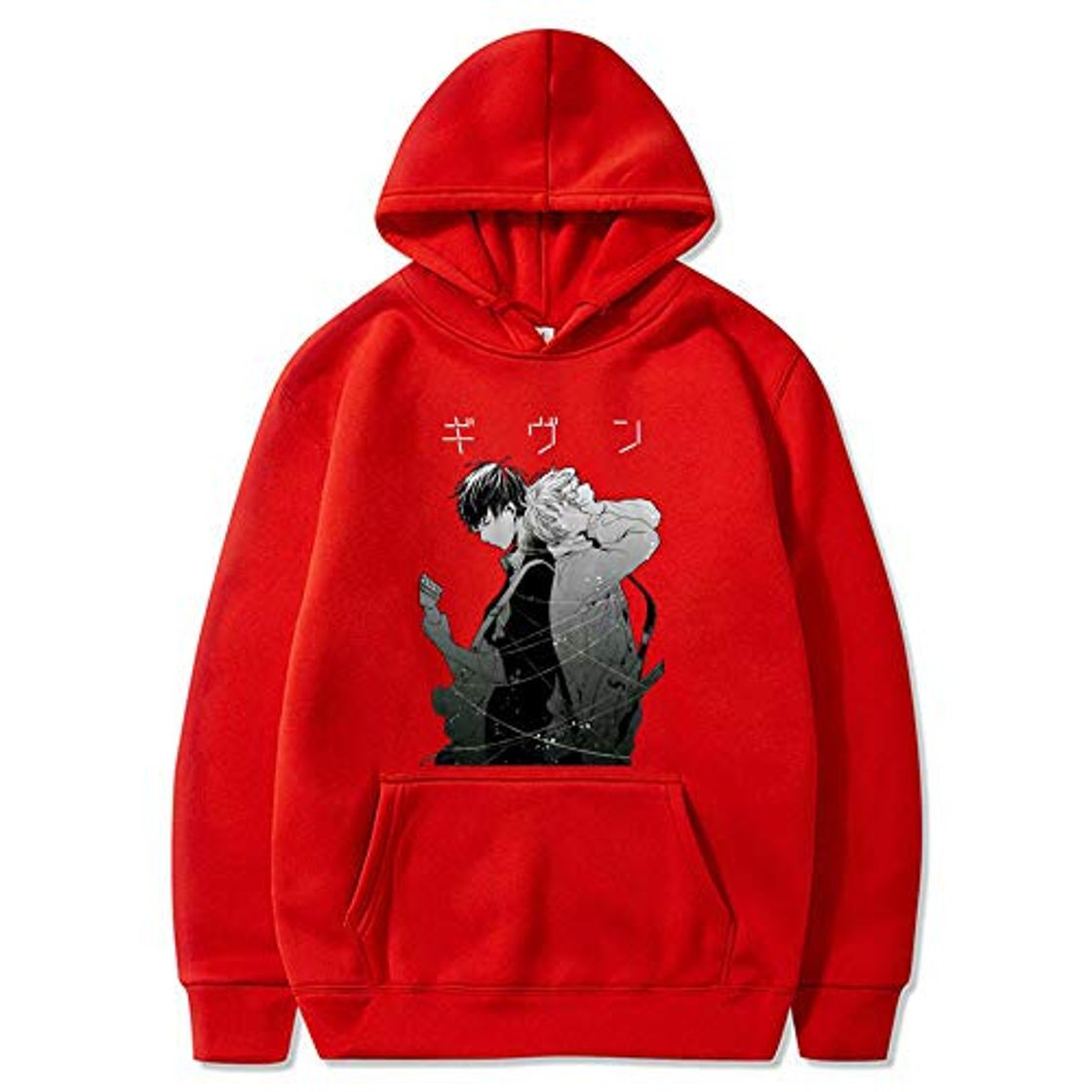 Fashion Aiqing Given Anime Hoodie Unisex Harajuku Sudadera con Capucha de Manga Larga para Adolescentes Suéteres Tops