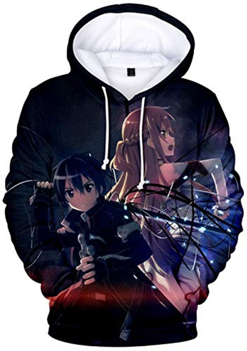 Fashion YOYOSHome Anime Sword Art Online Cosplay Asuna Sudadera con capucha para disfraz