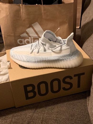 ADIDAS Yeezy Boost 350 V2 'Cloud White Non-Reflective' - FW3043 - Size