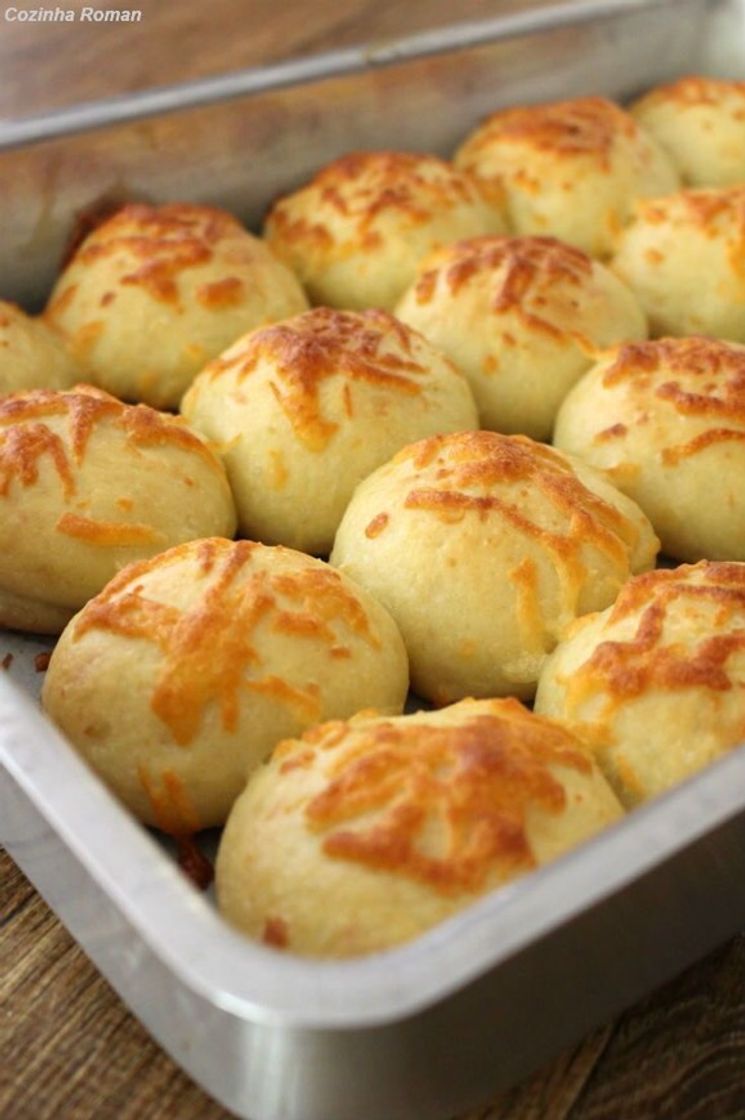 Moda Pão de batata com queijo 