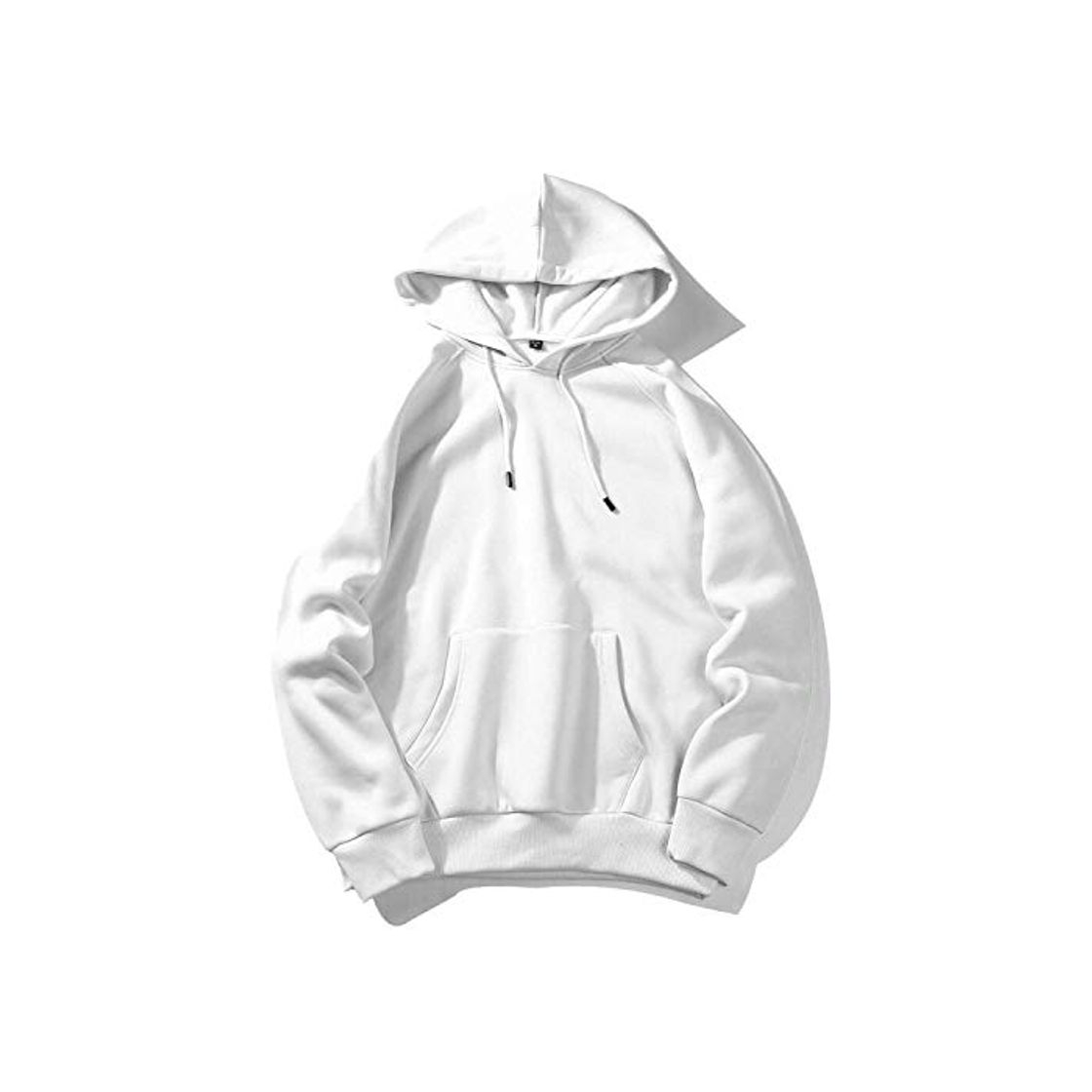 Social Sweatshirts Cálido Fleece Sudaderas Hombres 2020 Nueva Primavera Otoño Color Blanco Sólido