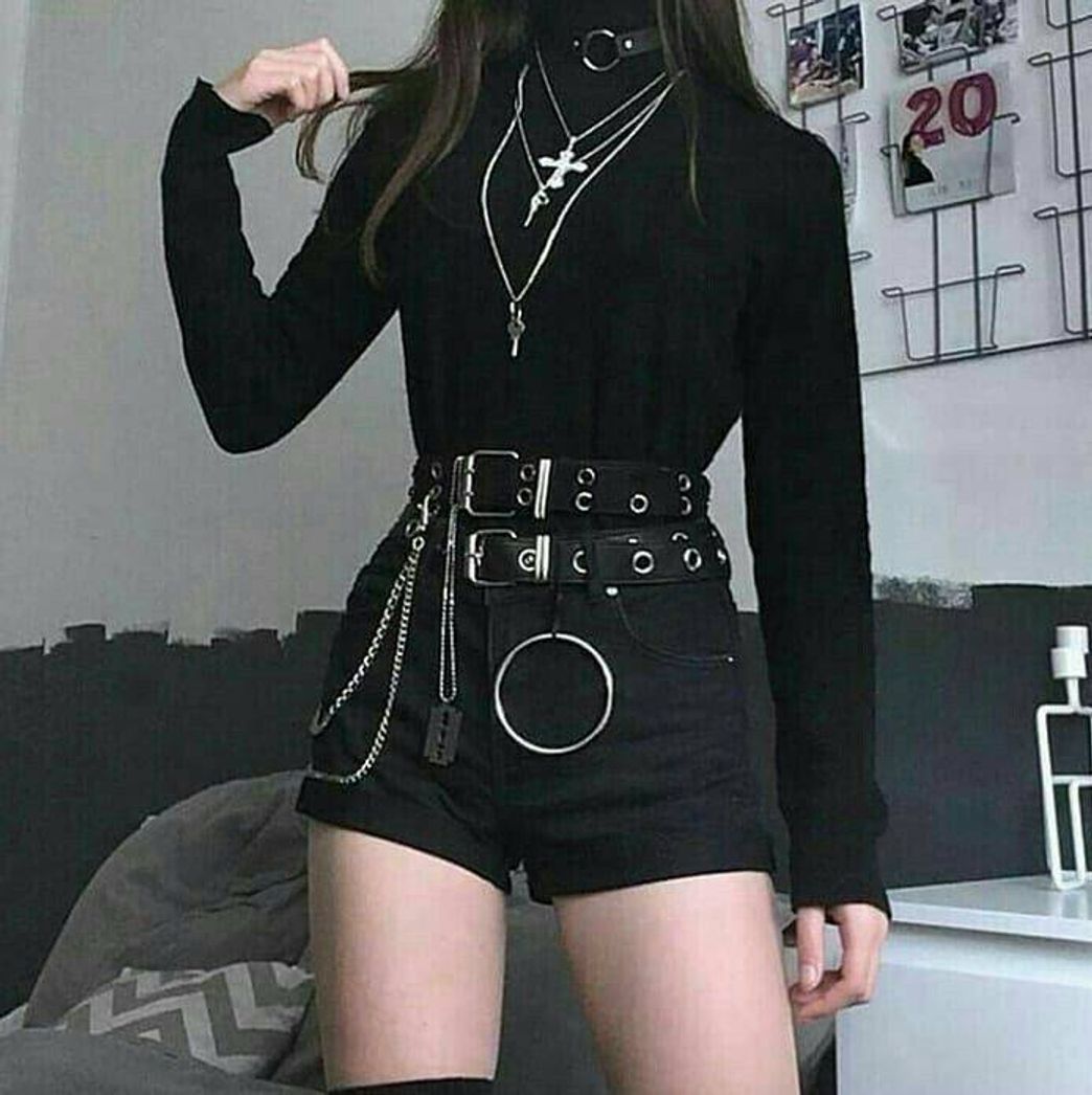 Social XIANGLIOOD Mujer Plaid A Line Cintura Alta Acampanada Plisada Corta Mini Négro