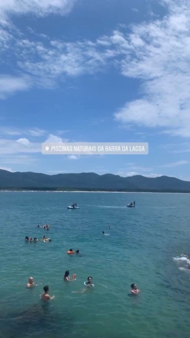 Lugar Natural pools of Barra da Lagoa