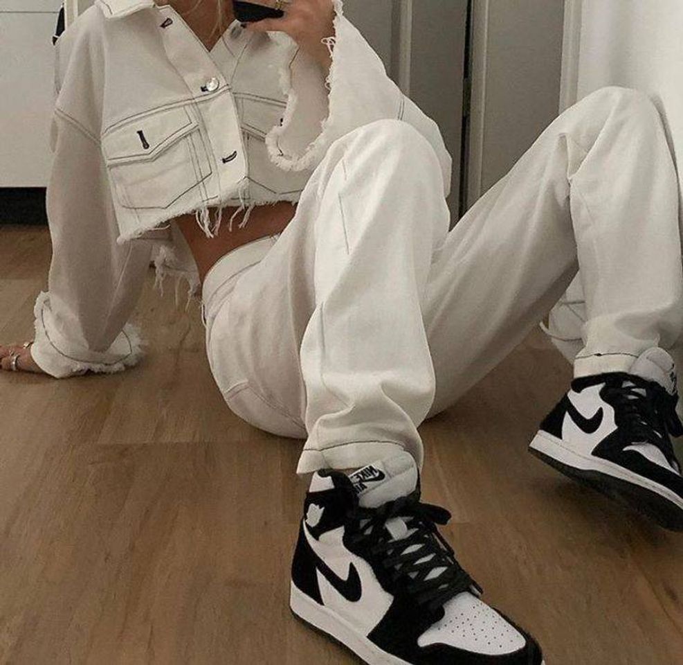 Social look branco despojado 🤍