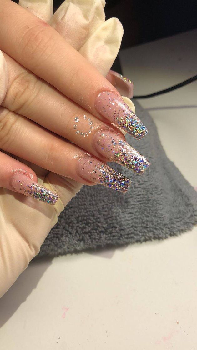 Social unhas com brilho ✨