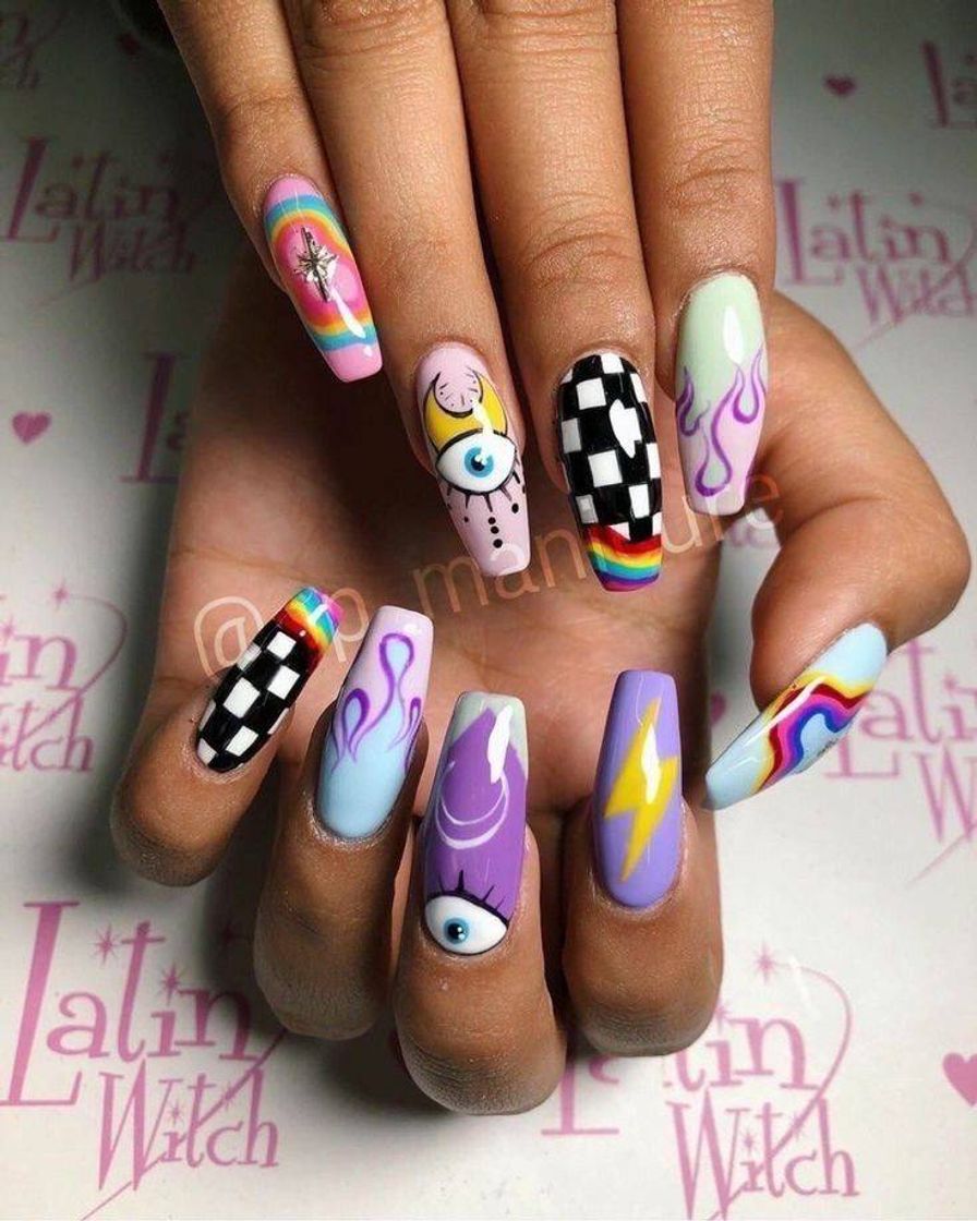 Fashion NAILS ART 🌈