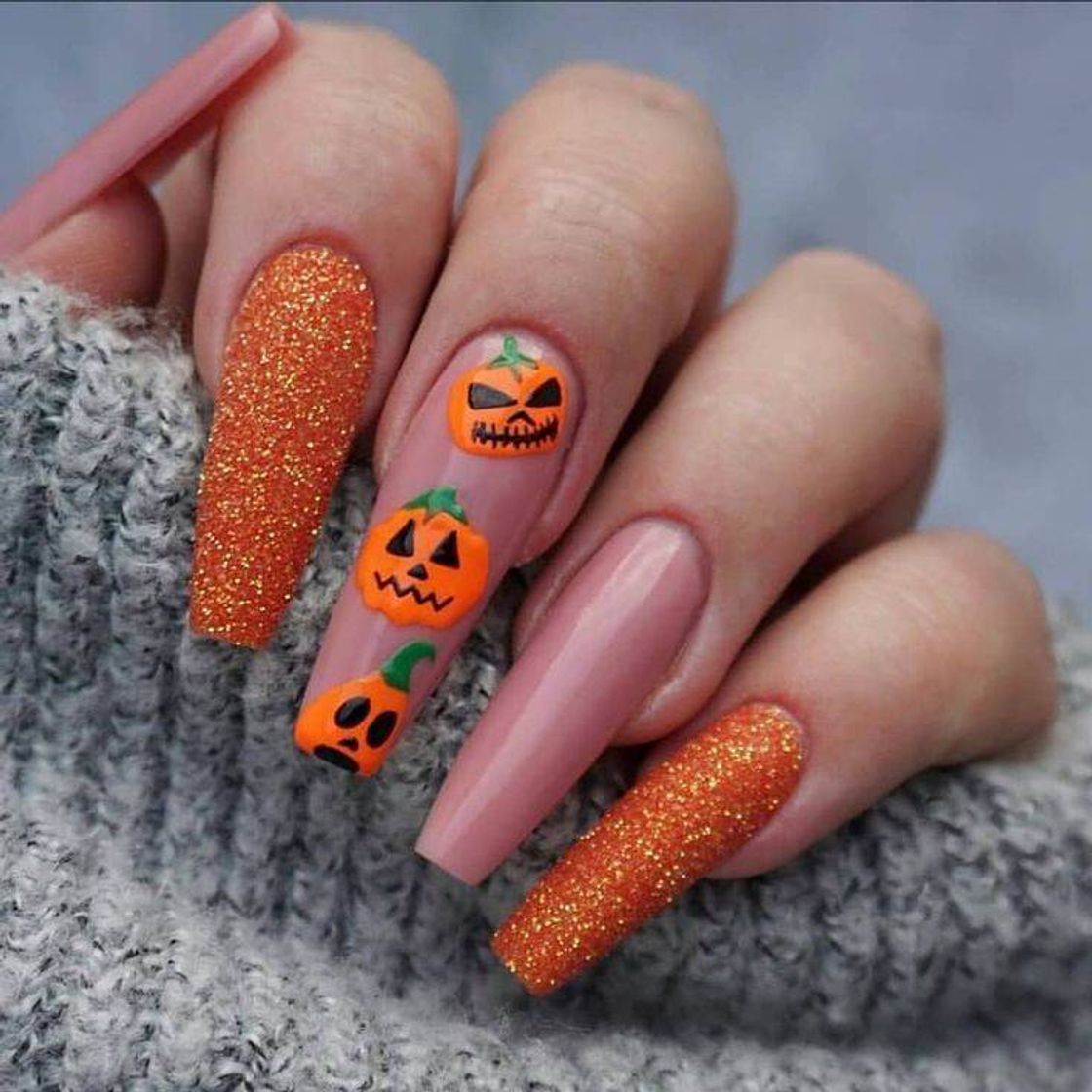 Fashion unhas de halloween 🧡