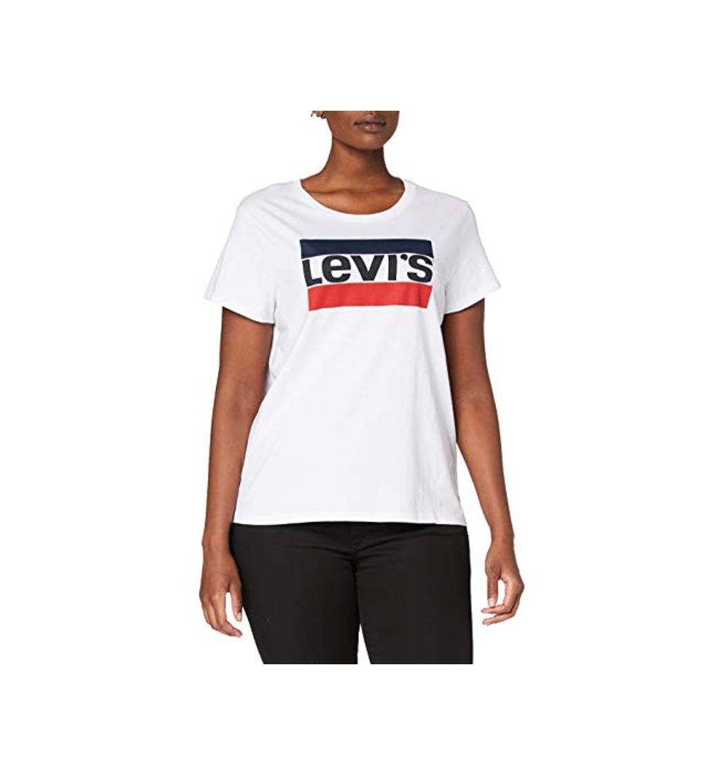 Fashion Levi's The Perfect Tee, Camiseta, Mujer, Blanco