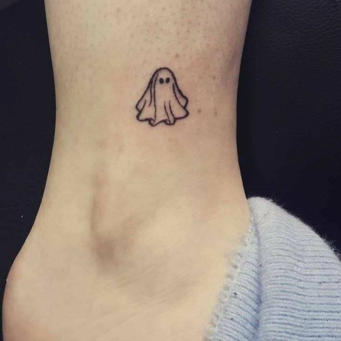 Social Tattoo de fantasminha