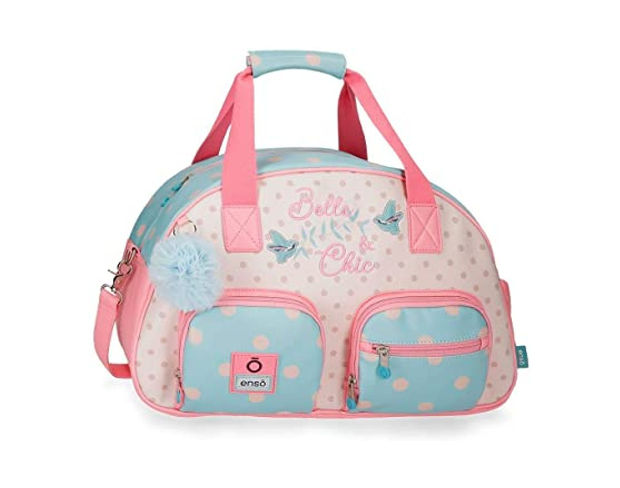 Social Enso Belle and Chic Bolsa de Viaje Multicolor 45x28x23 cms PVC 28