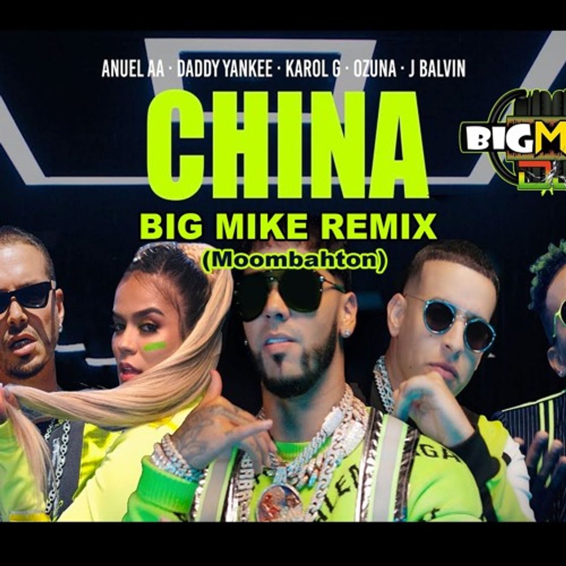 Music CHINA Anuel AA,  Karol G, Daddy Yankee, Izuna