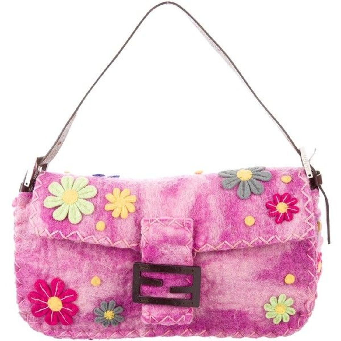 Moda Bolsa Baquete Rosa 🌸