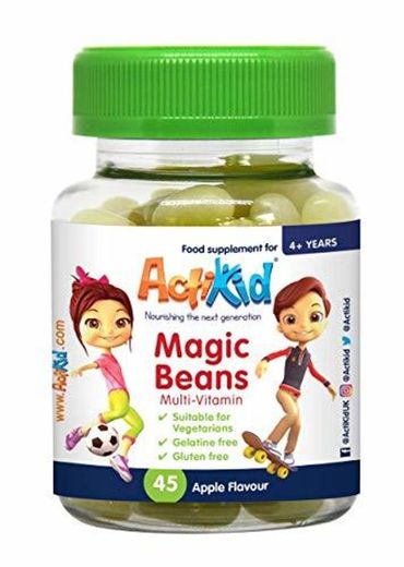 ActiKid Magic Beans Multivitamin 45x Apple Flavour