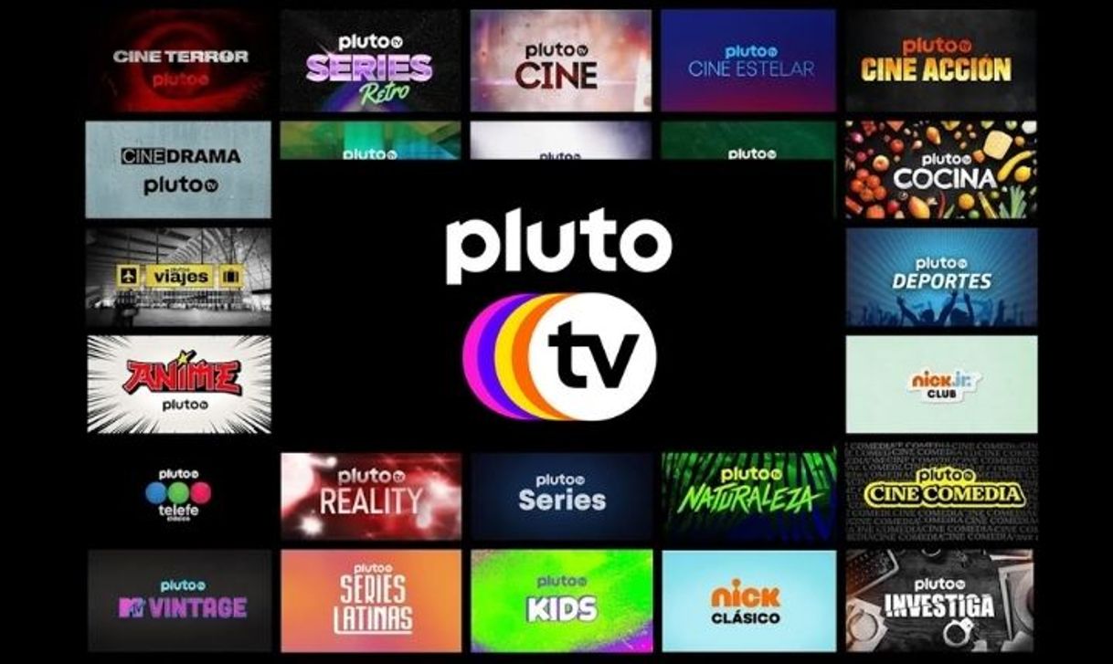 Moda Pluto TV en España: qué es, cómo funciona, canales y app para ...