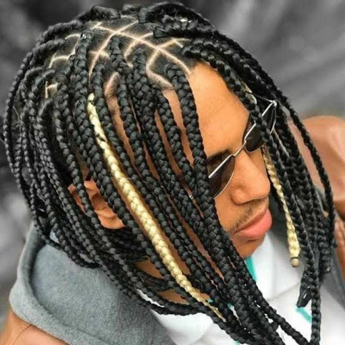 Moda Trança box braids