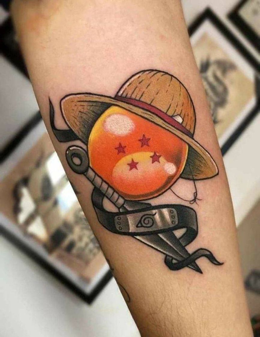 Moda Tatuagem de anime 