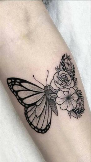 tatuagem borboleta