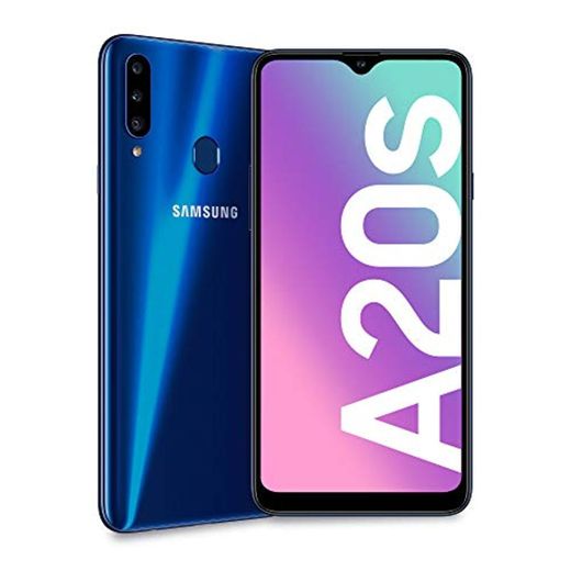SAMSUNG Smartphone MÓVIL Galaxy A20S Blue - 6.5'/16.5CM - CAM (13