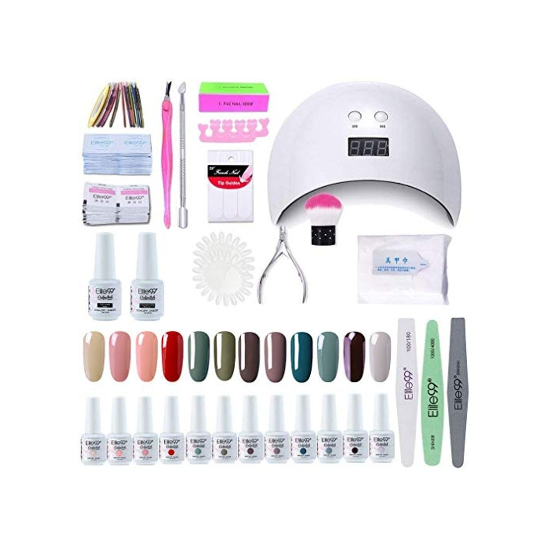 Beauty Elite99 Lámpara UV LED para Uñas 24w