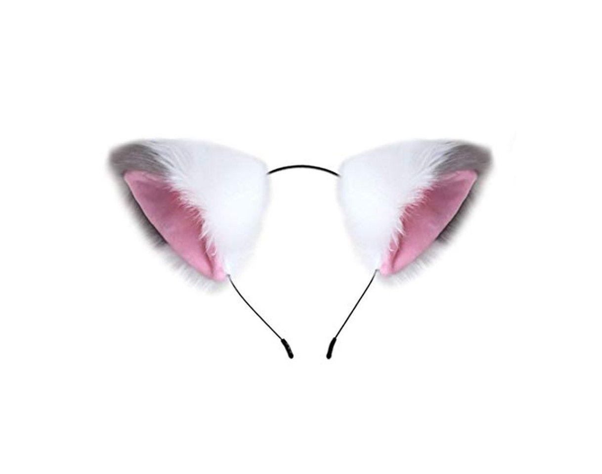 Moda dressfan Diadema de Oreja de Gato Diadema para el Cabello Mujeres Niñas Cintas para el Cabello Lindo Accesorios para el Cabello para la Fiesta de Disfraces Disfraces Partes