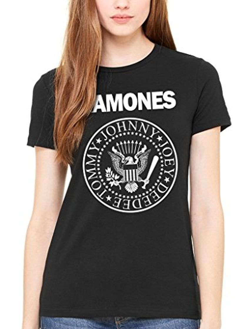 Product Sello oficial de Ramone gráfico camiseta de mujer Punk Rock banda Forest