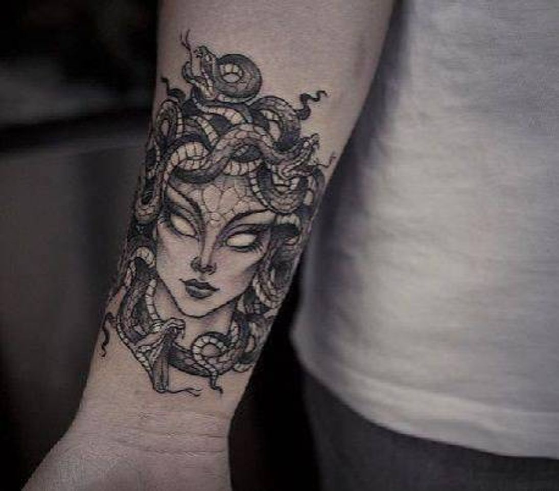 Fashion Tatuagem medusa