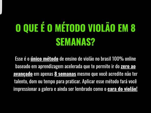 Método Violão em 8 semanas