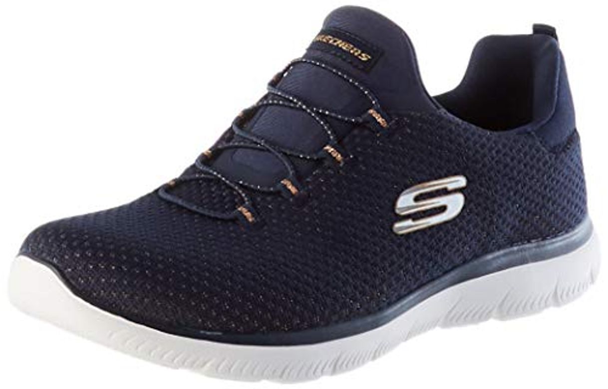 Fashion Skechers Summits-Bright Bezel, Zapatillas Mujer, Multicolor