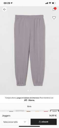 Joggers - Gris - MUJER | H&M ES