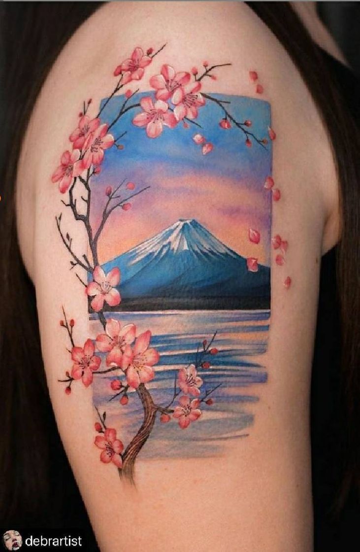 Fashion 🗻Tatto:Paisagem🌸